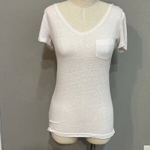 Victoria's Secret White Short Sleeve Tee